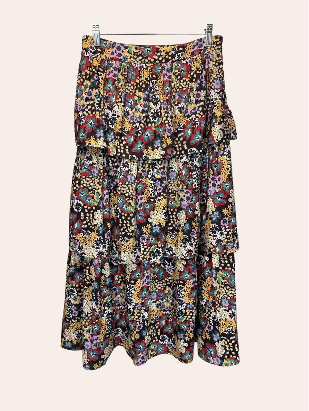 Space Tiered Skirt